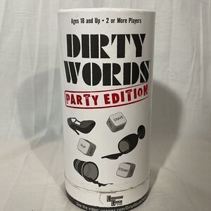 Dirty words game party edition